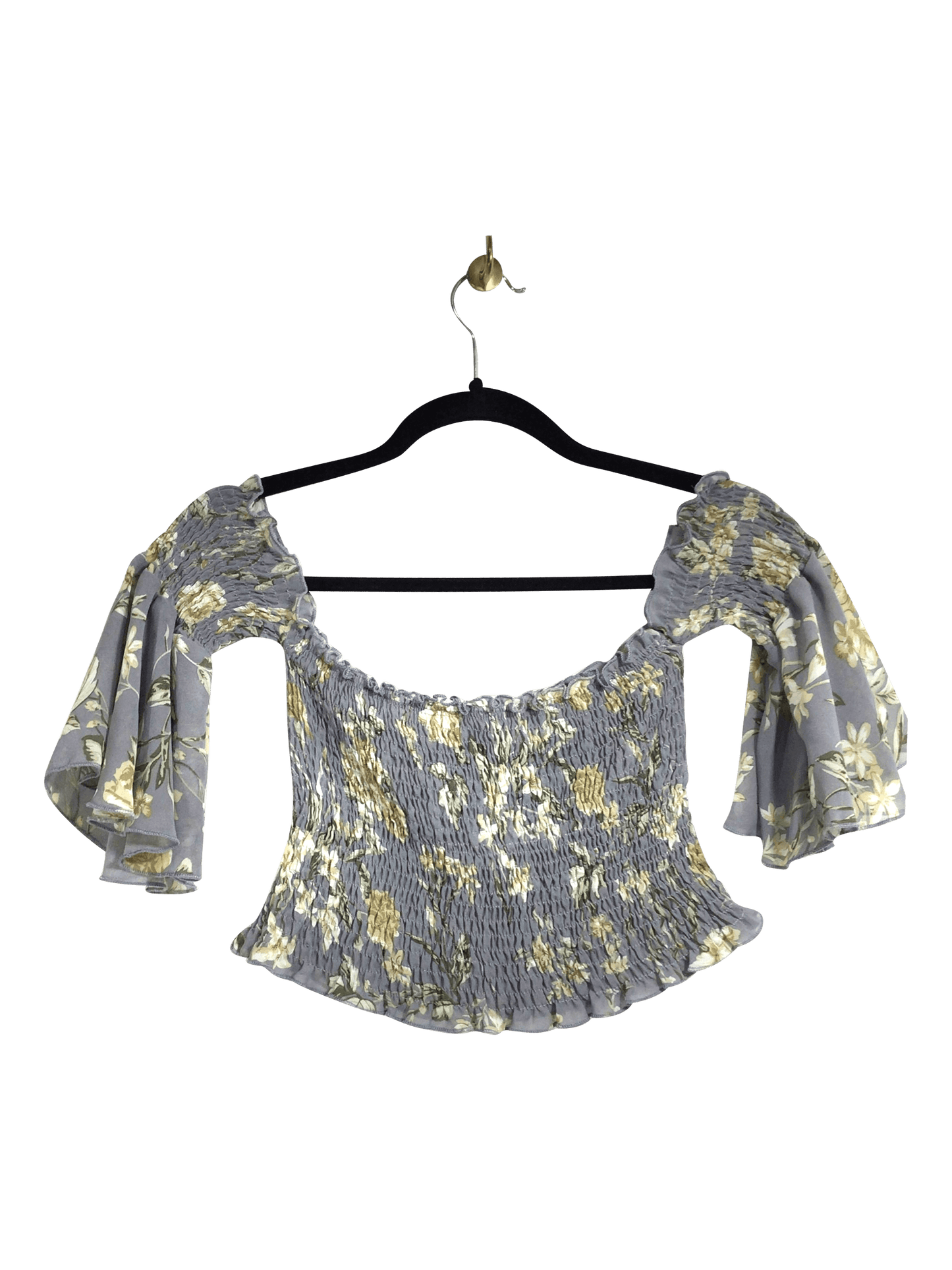 SHEIN Women Crop Tops Regular fit in Blue - S - Velora