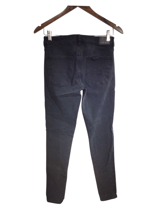 AMERICAN EAGLE Women Straight-Legged Jeans Regular fit in Black - 2 - Velora