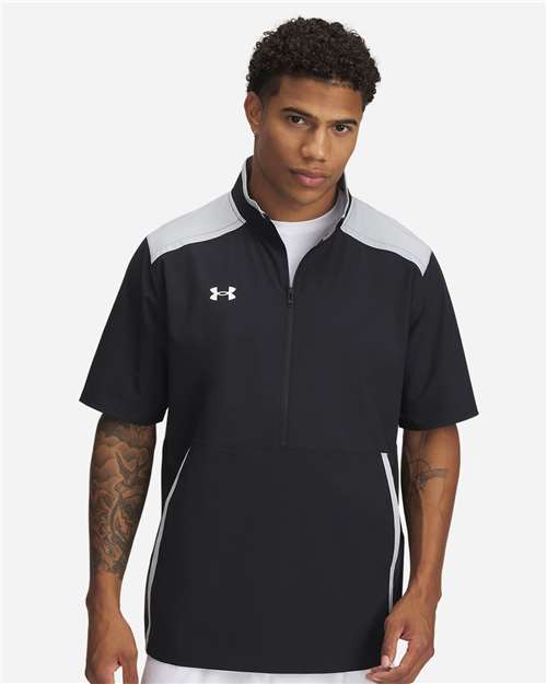 Men's Motivate 3.0 Short Sleeve Half-Zip - - 14926 - Velora