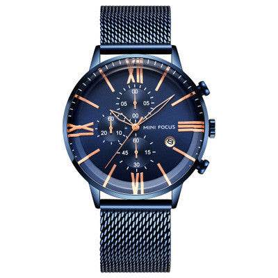 Luxury quartz watch men - Velora