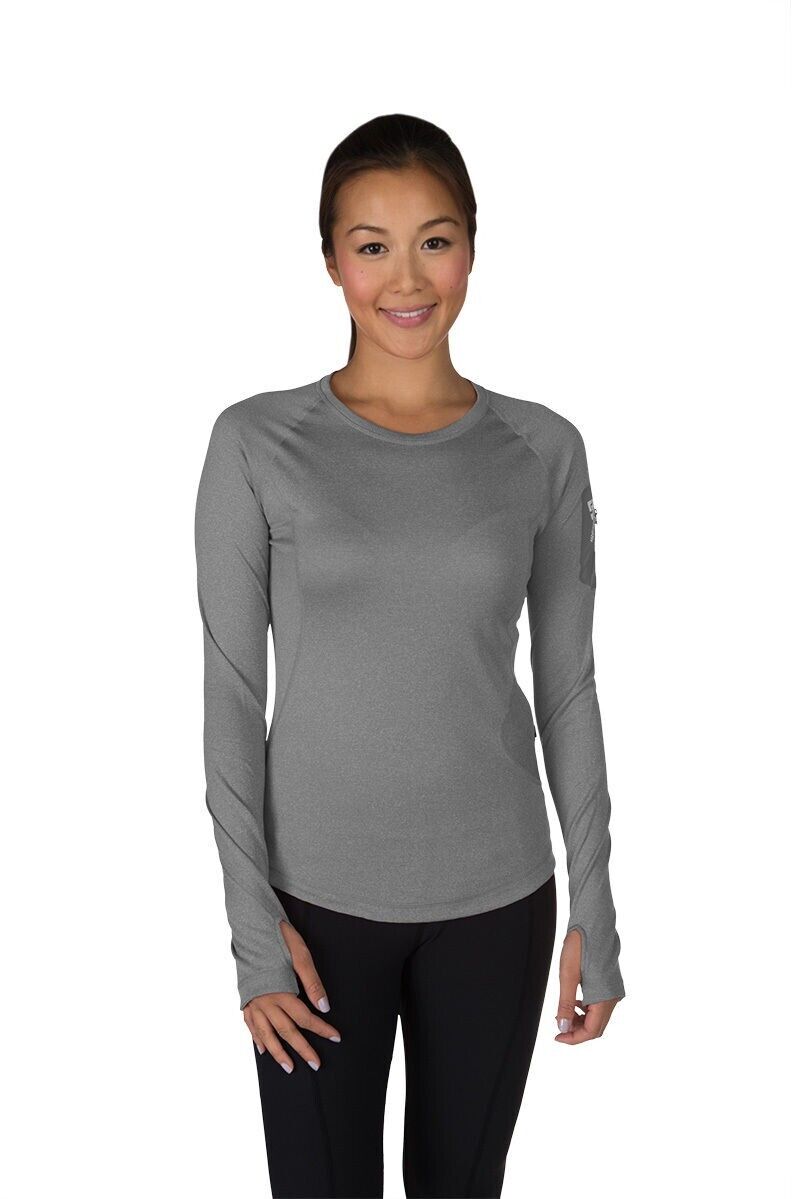 Westcomb Women's Luminous Polartec Power Wool Tops Made in Canada! Size Small - Velora