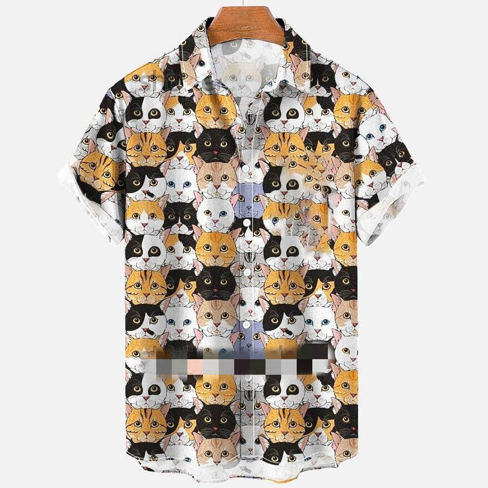 Digital Printed Large Shirt For Men - Velora