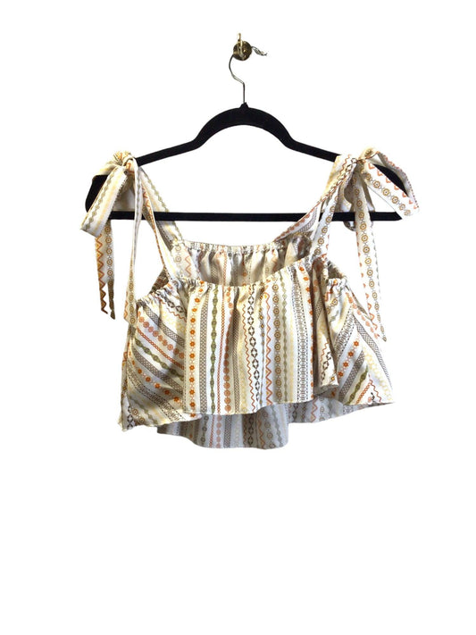 SHEIN Women Crop Tops Regular fit in White - XL - Velora