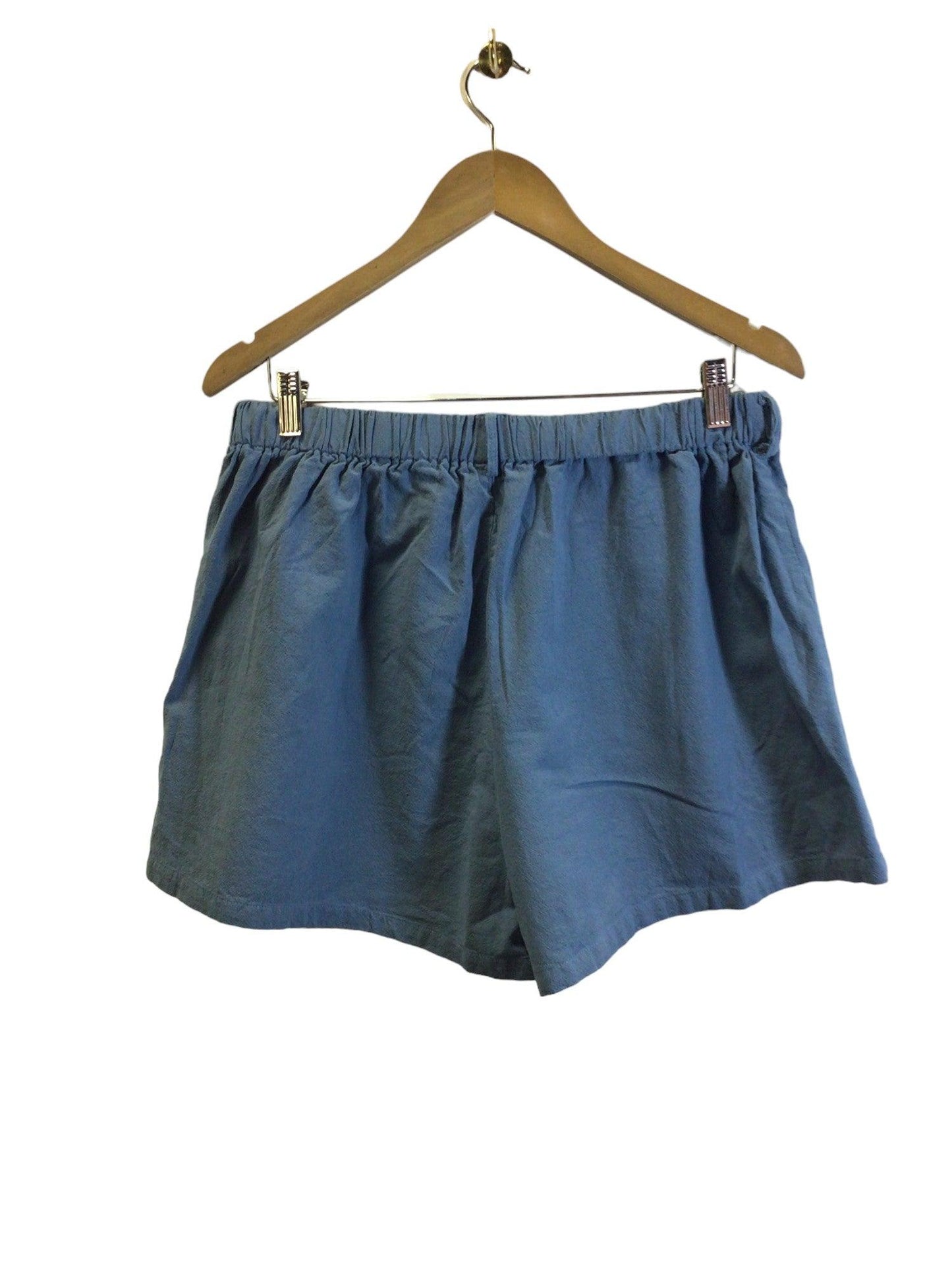 SHEIN Women Classic Shorts Regular fit in Blue - 1XL - Velora