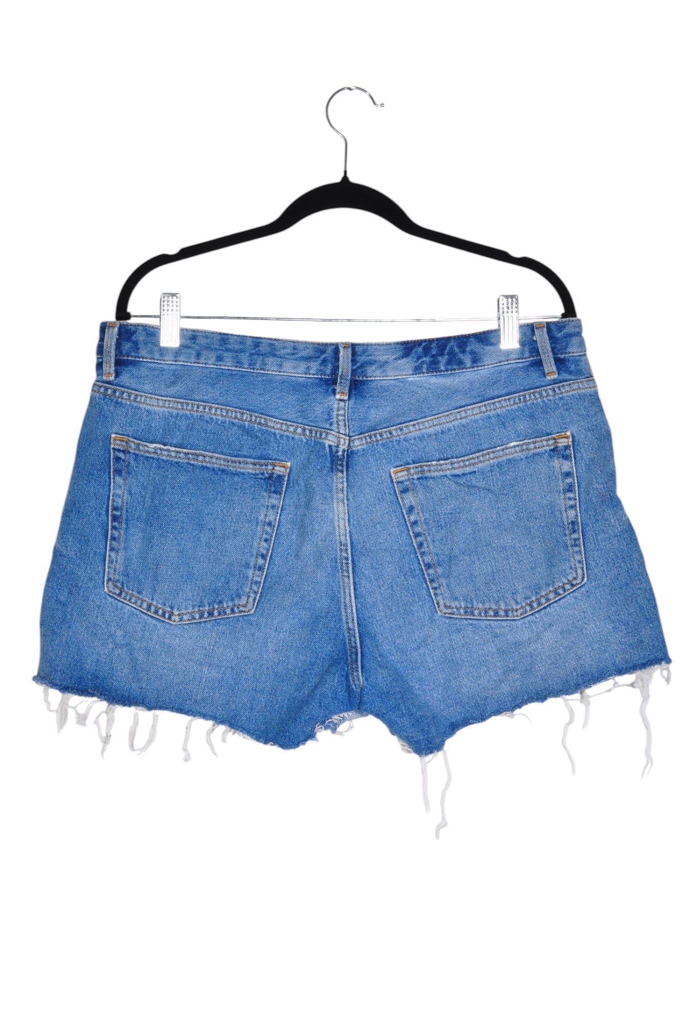 ASHLEY Women Denim Shorts Regular fit in Blue - 14 - Velora