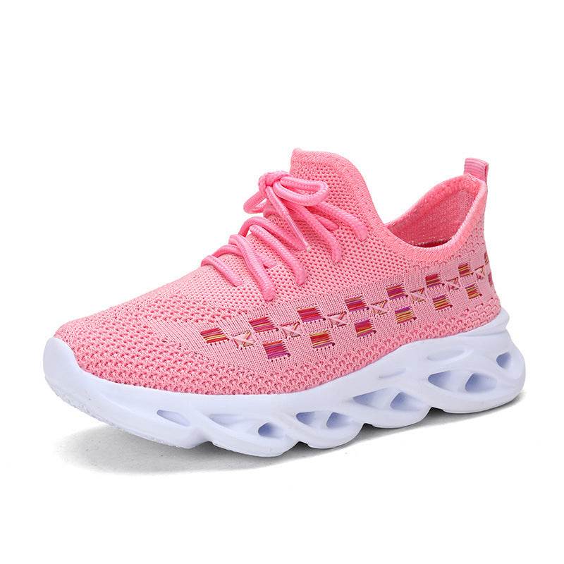 Girls' sports shoes with mesh - Velora