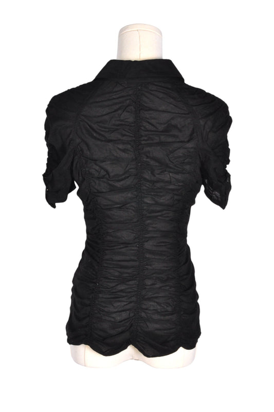 CHATEAU Women Button Down Tops Regular fit in Black - XS - Velora