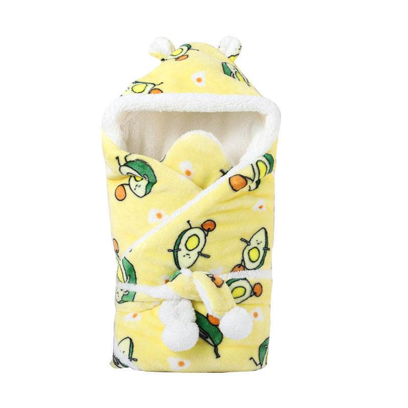 Newborn baby being hugged and swaddled by baby - Velora