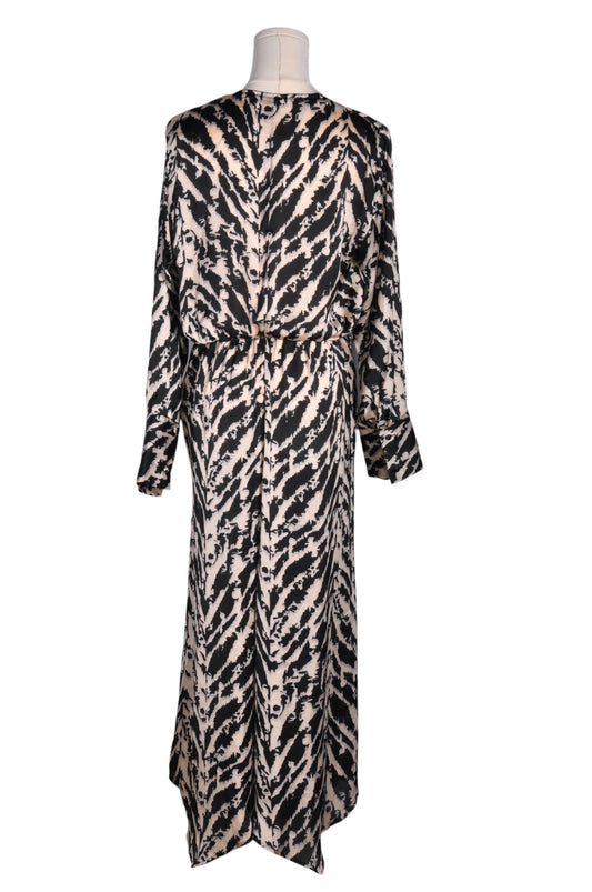 ZARA Women Wrap Dresses Regular fit in Black - L - Velora