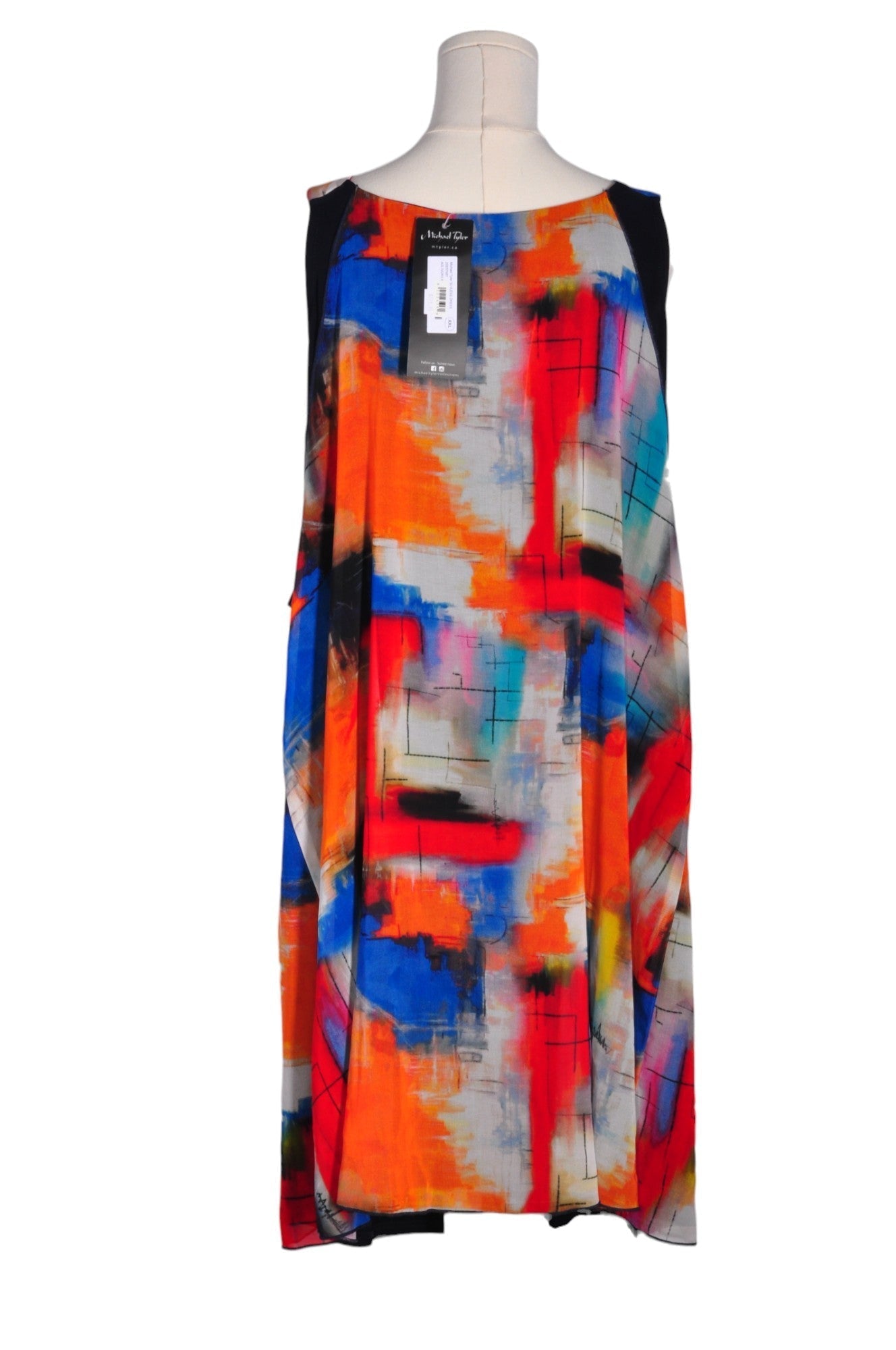 MICHAEL TYLER Women Shift Dresses Regular fit in Orange - XXL - Velora