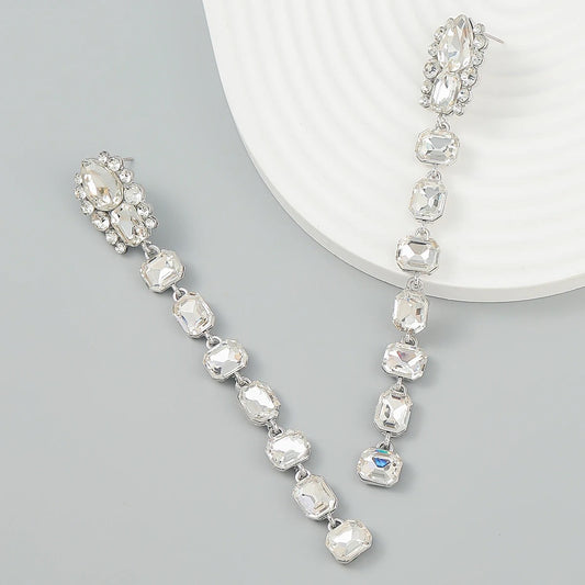 Diamond Drop Earrings