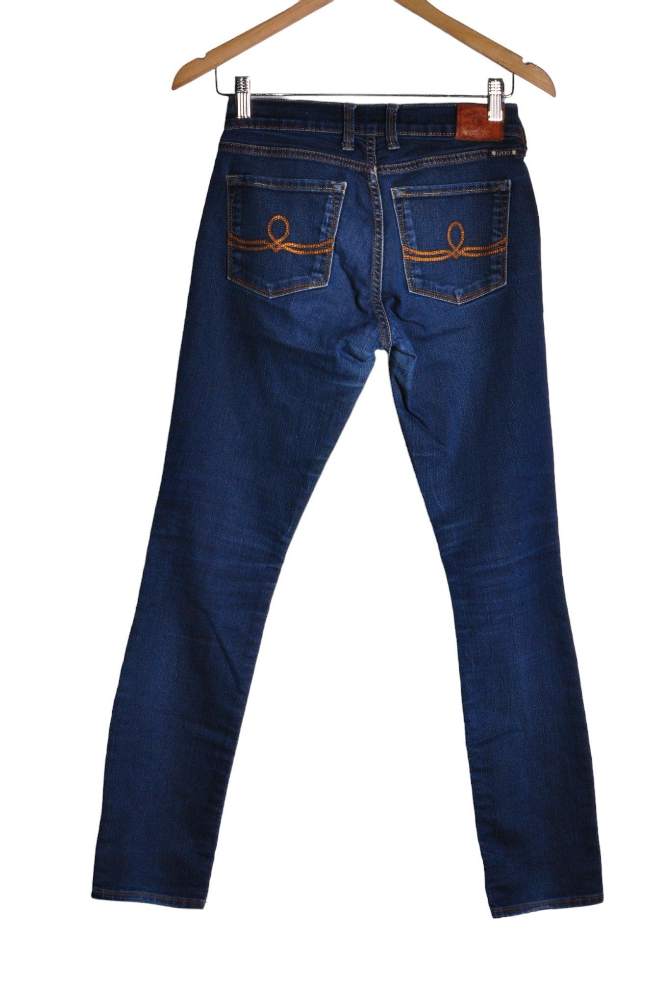 LUCKY BRAND Women Straight-Legged Jeans Regular fit in Blue - 26 - Velora
