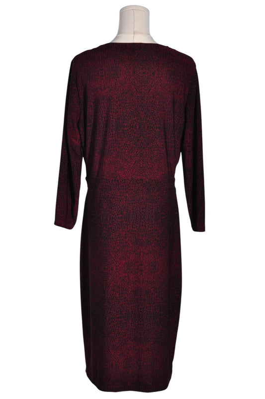 GEORGE Women Wrap Dresses Regular fit in Red - L - Velora