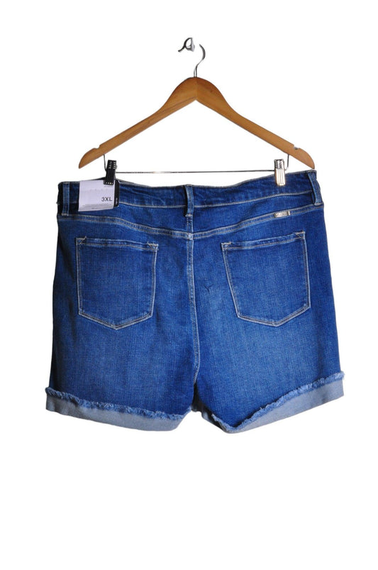 KANCAN Women Denim Shorts Regular fit in Blue - XL, 3XL - Velora