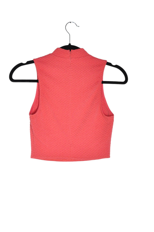 FOREVER 21 Women Crop Tops Regular fit in Red - S - Velora