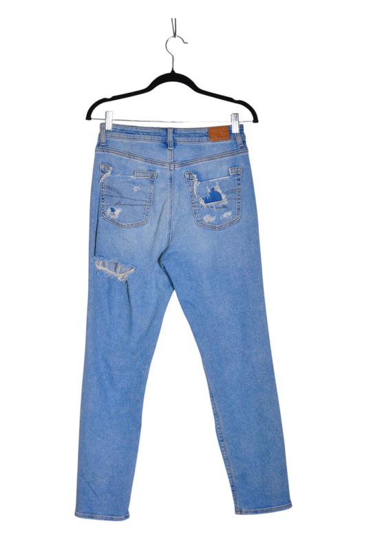 AMERICAN EAGLE Women High-Waisted Jeans Regular fit in Blue - M - Velora