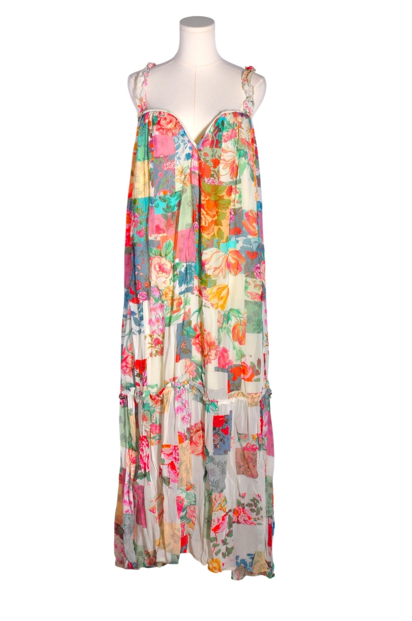 ANTHROPOLOGIE Women Maxi Dresses Regular fit in Orange - M - Velora