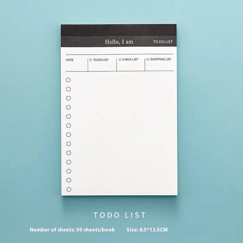 Portable Notepad Schedule Daily Planner - Velora
