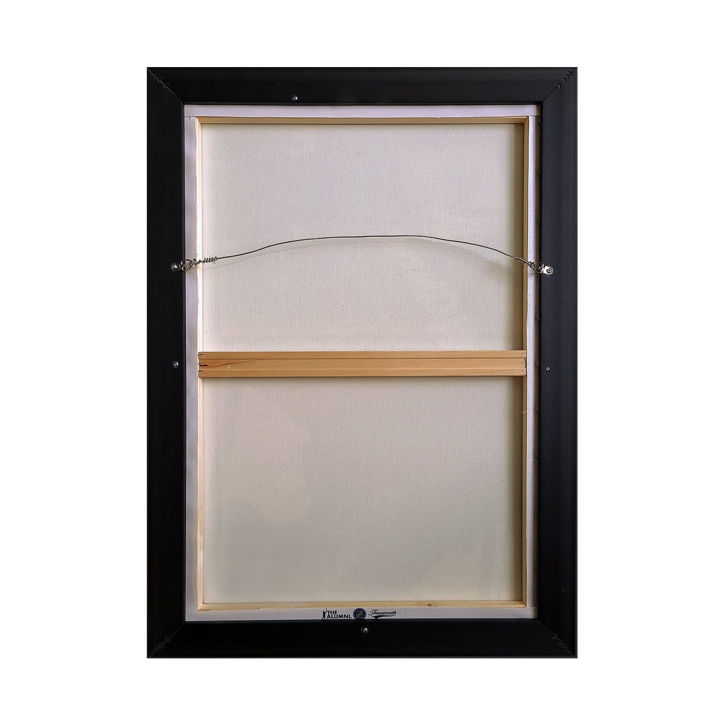 Wayne Gretzky 20x29 Framed Canvas Oilers Stanley Cup-V Frameworth Sports Marketing