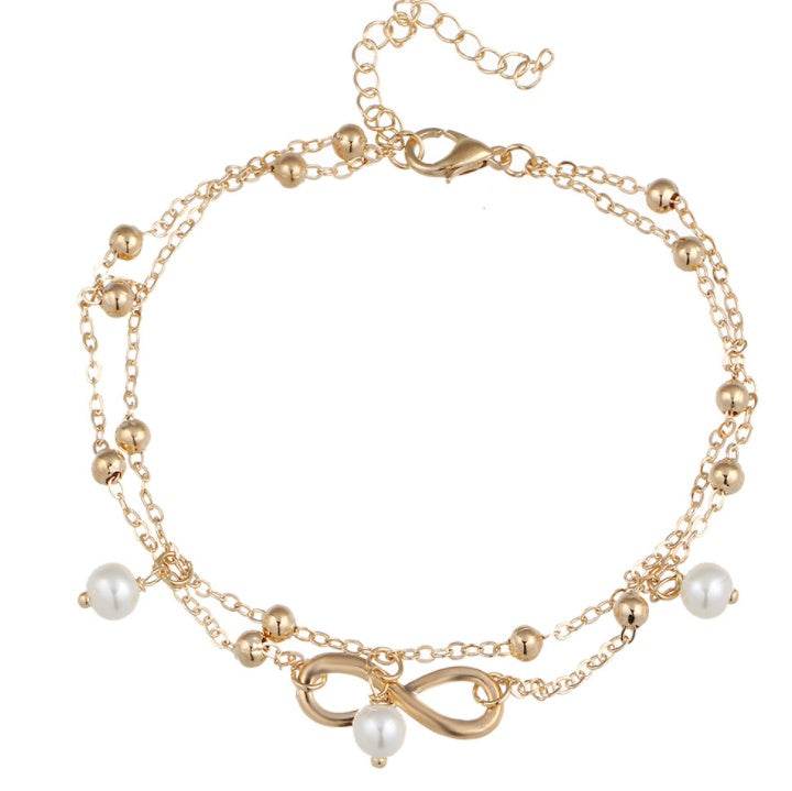 Infinity Ankel Bracelet - Velora