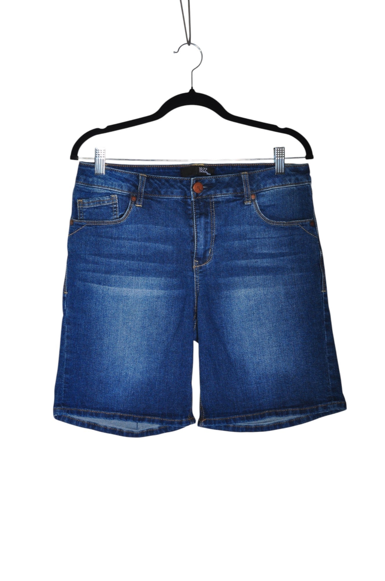1822 DENIM Women Denim Shorts Regular fit in Blue - 12 - Velora