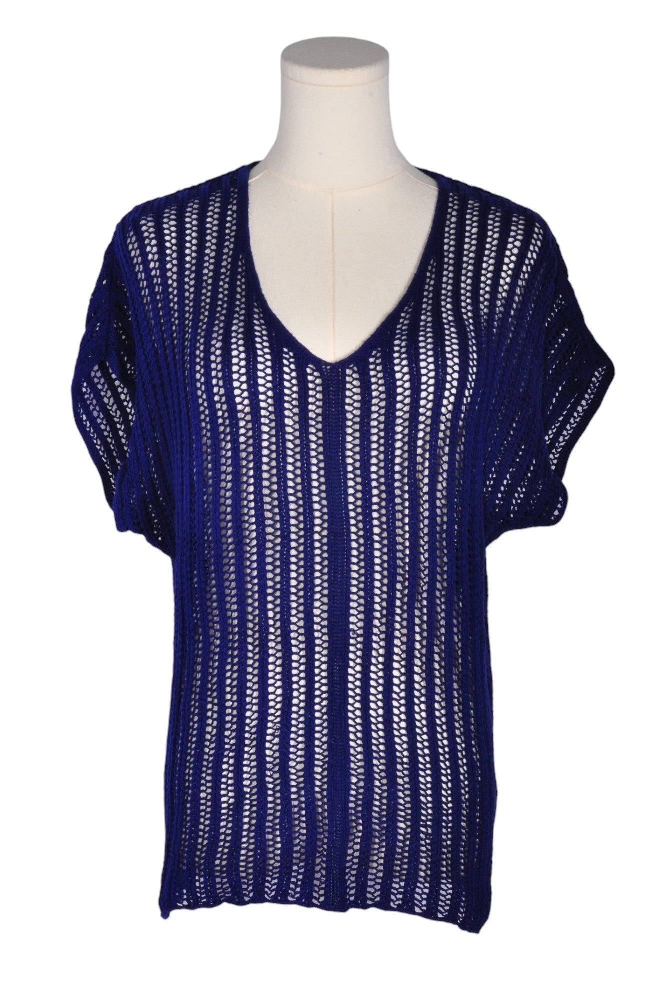 OLD NAVY Women Knit Tops Regular fit in Blue - S - Velora