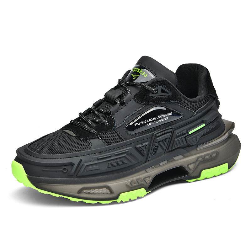 Popcorn Platform Running Sneakers Casual Low Top Qiankun Wheel Mecha Shoes - Velora