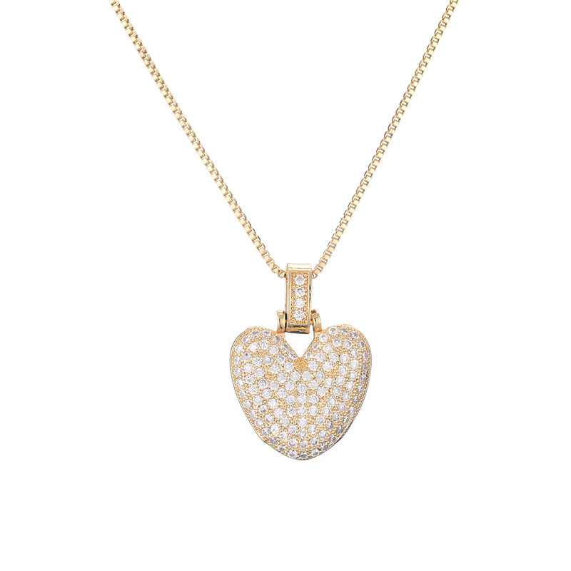 14k Gold-Plated Initial Necklace with Zircon Accents – Dazzling Bubble Letter Design - Velora