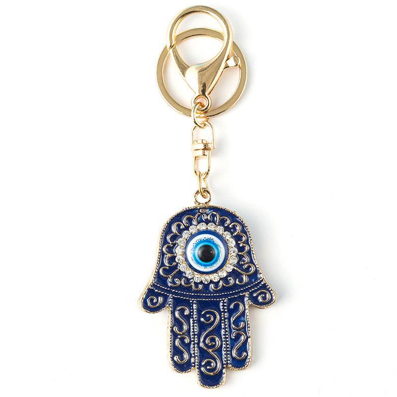 Creative Demon Eye Palm Keychain - Velora