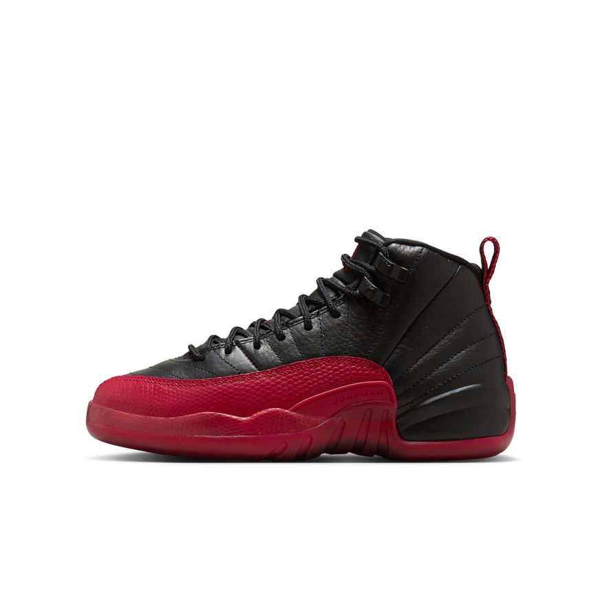 Y Air Jordan 12 Retro "Black and Varsity Red" 153265-002 - Velora