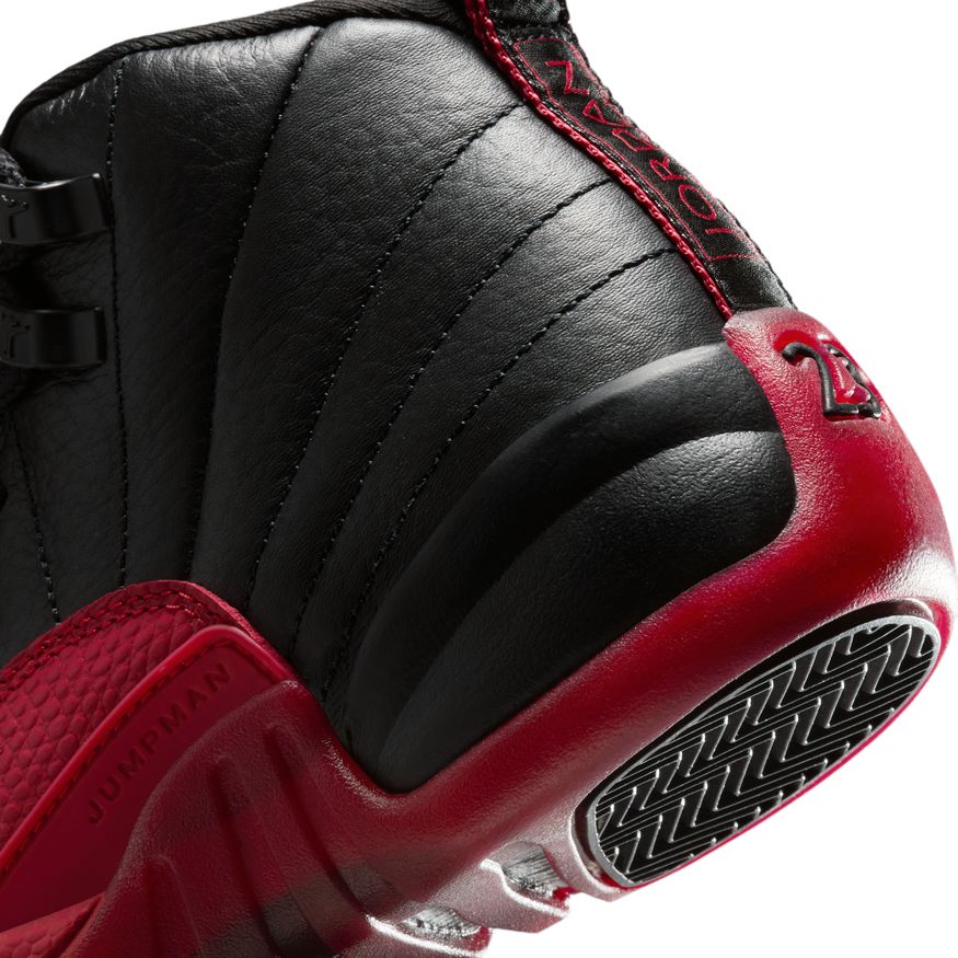 Y Air Jordan 12 Retro "Black and Varsity Red" 153265-002 - Velora