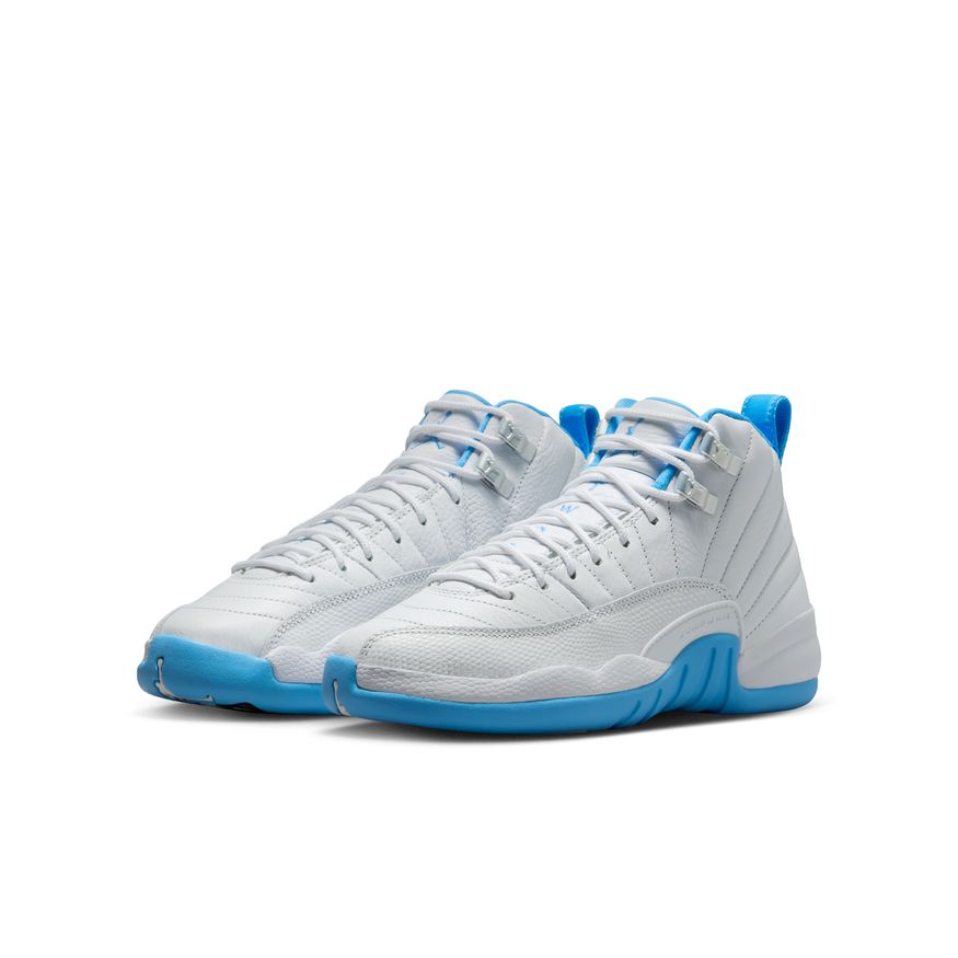 Y Air Jordan 12 Retro "White and University Blue" 153265-112 - Velora