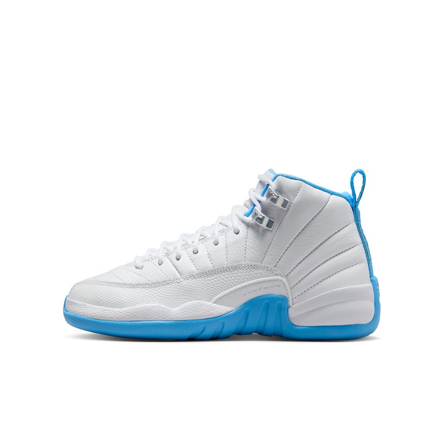Y Air Jordan 12 Retro "White and University Blue" 153265-112 - Velora