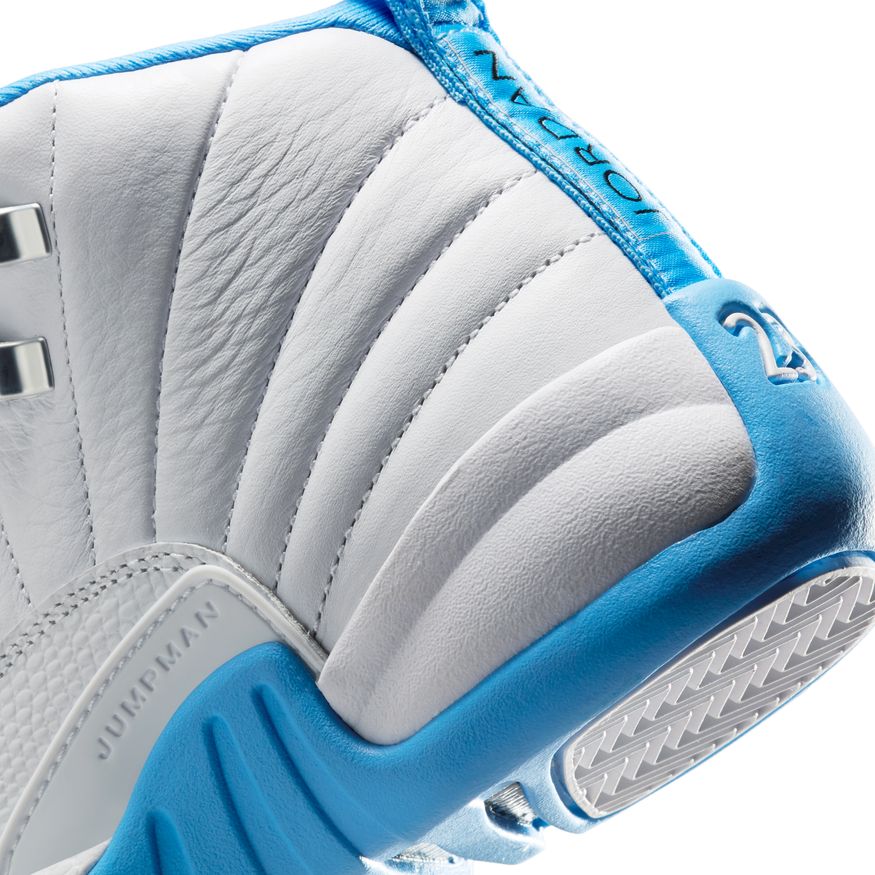 Y Air Jordan 12 Retro "White and University Blue" 153265-112 - Velora
