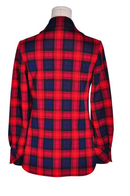 DAVID SNIDER Women Button Down Tops Regular fit in Red - L - Velora