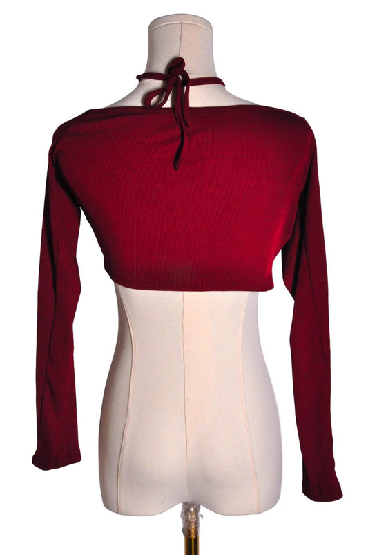 SHEIN Women Crop Tops Regular fit in Red - XL - Velora