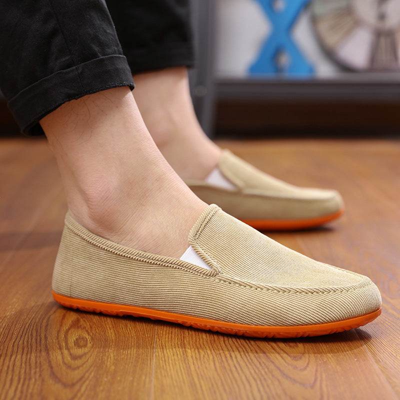Breathable Single Shoes Soft Sole Flat-Heel Loafers - Velora