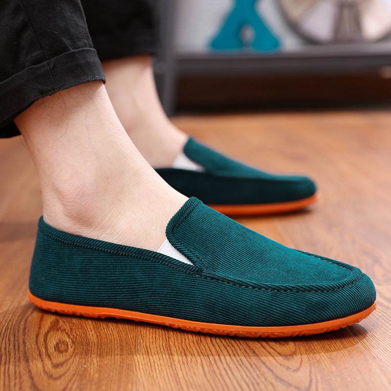Breathable Single Shoes Soft Sole Flat-Heel Loafers - Velora