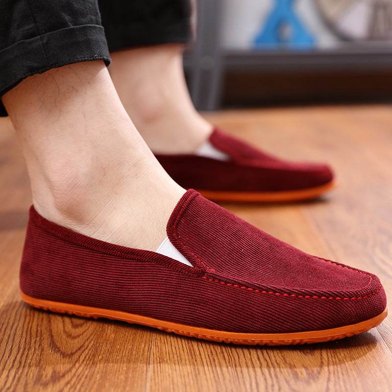 Breathable Single Shoes Soft Sole Flat-Heel Loafers - Velora