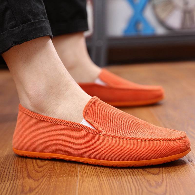 Breathable Single Shoes Soft Sole Flat-Heel Loafers - Velora