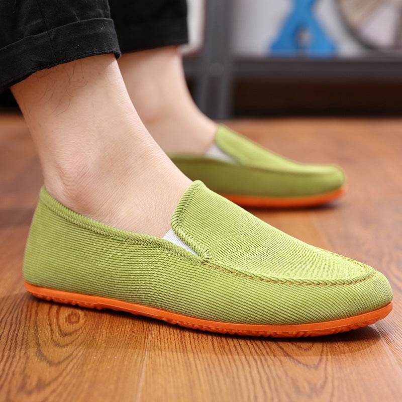 Breathable Single Shoes Soft Sole Flat-Heel Loafers - Velora