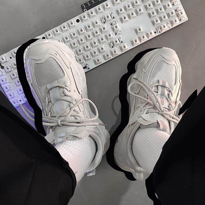 Fashion Vulcanized Shoes Men Women Chunky Sneakers - Velora