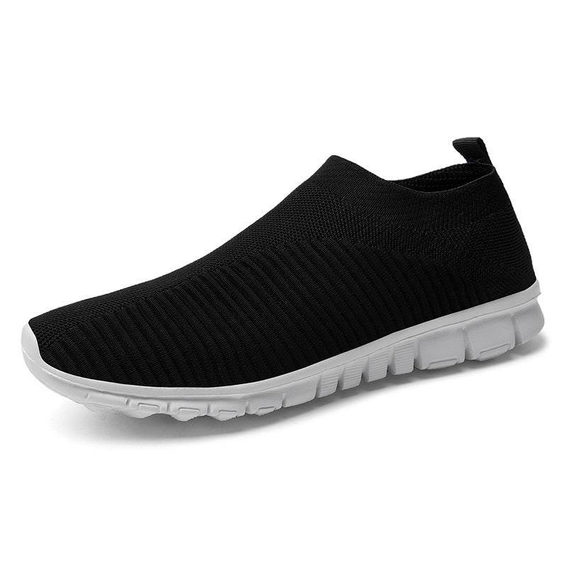 Fashion All-match Casual Sports Shoes Flying Woven Breathable - Velora
