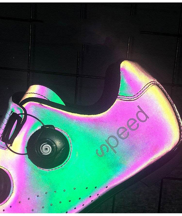 Color-changing Reflective Couple Cycling Shoes Men And Women Road - Velora