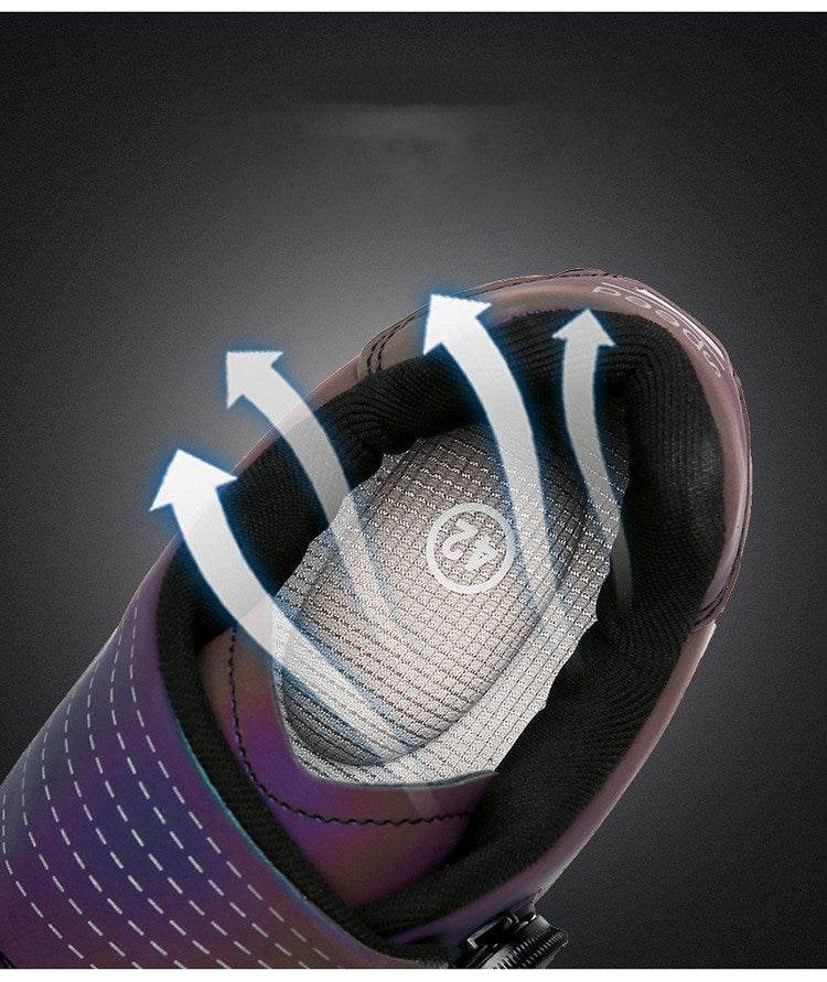 Color-changing Reflective Couple Cycling Shoes Men And Women Road - Velora