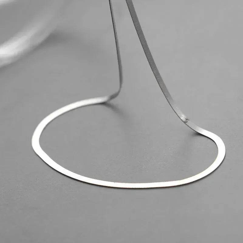 cold wind European and American Simple minimalist necklace women - Velora