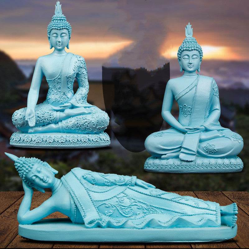 Buddha Statue Decoration Southeast Asia India Buddhism Creative Home Accessories - Velora
