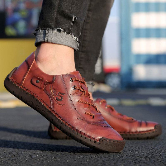 New Business Casual Shoes Men's Fashion Casual Leather Shoes - Velora