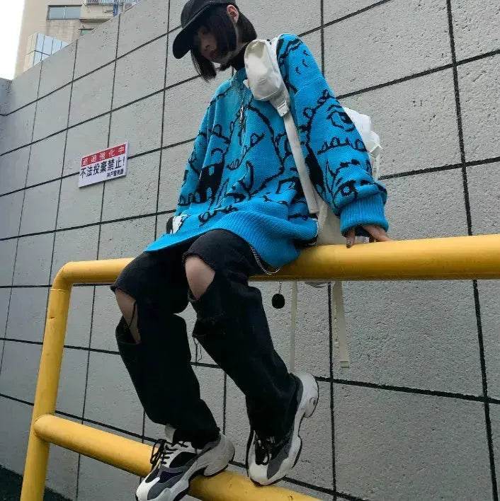 New Autumn Winter Thick woolen Oversized Pullover sweater Unisex - Velora