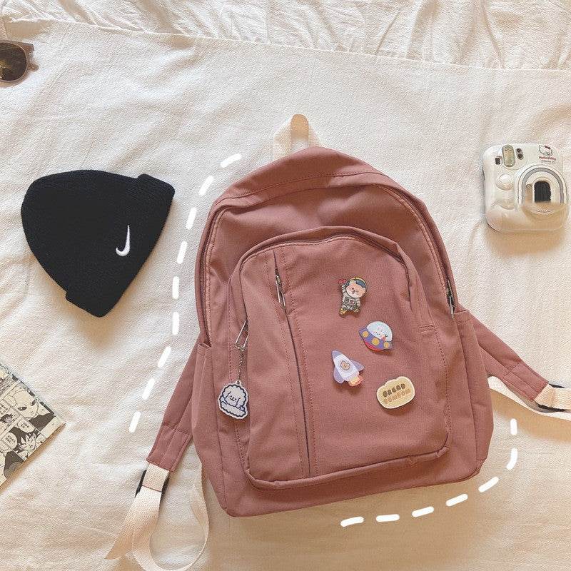 Korean Harajuku Backpack – Cute School Bag for Girls - Velora